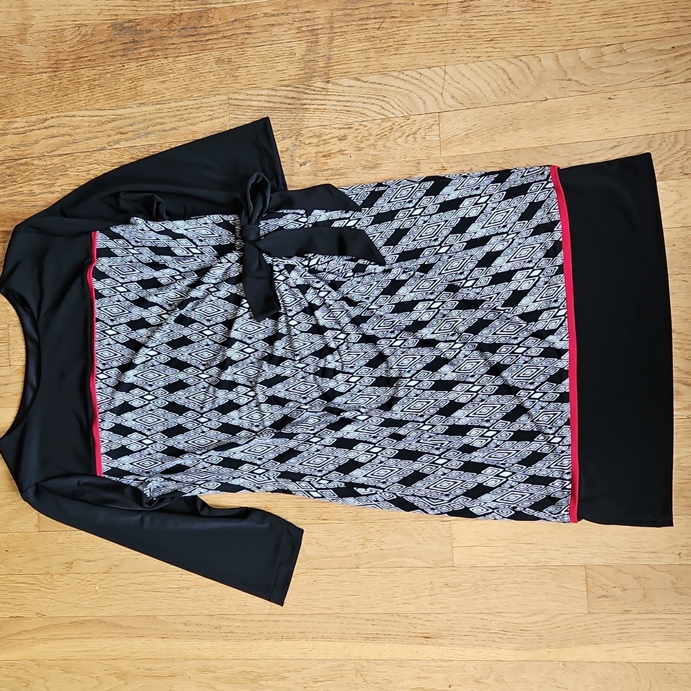 En Focus Colorblock Dress 8